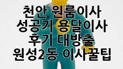 천안 원룸이사 성공기🏠 용달이사 후기 대방출! #원성2동 #이사꿀팁