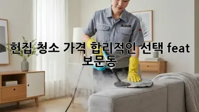 헌집 청소🧹 가격 합리적인 선택? (feat. 보문동)
